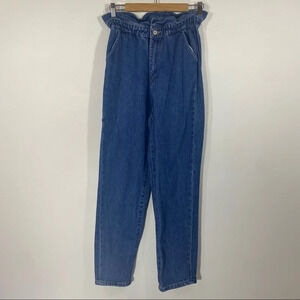 3 for $20 Kancan Paperbag Waist Blue Denim Jeans